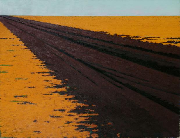 Antoni Starowieyski - "Droga" 2004 olej:płótno 150x180