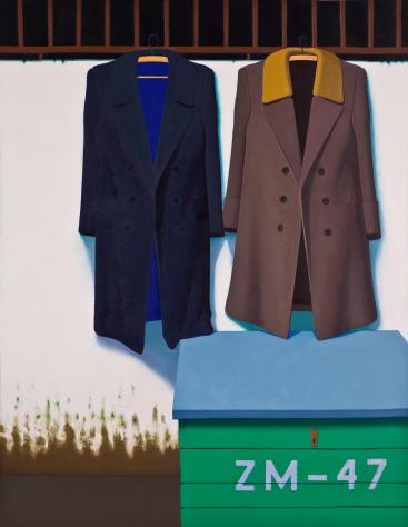 Antoni Starowieyski - bez tytułu - 180x140cm olej:płótno 2011