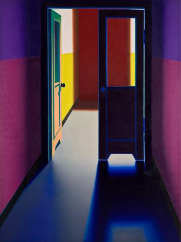 Antoni Starowieyski - "Korytarz" - 200x150cm olej:płótno 2012